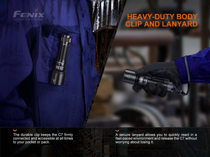 Fenix C7 Work Flashlight