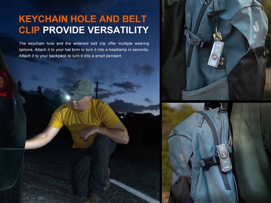 Fenix E06R Rechargeable EDC Flashlight