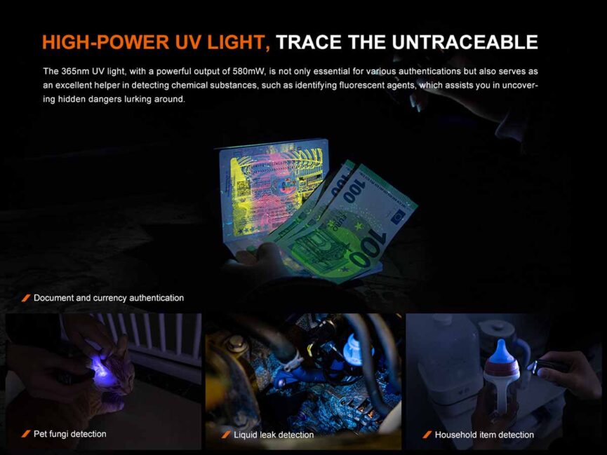 Fenix E06R Rechargeable EDC Flashlight