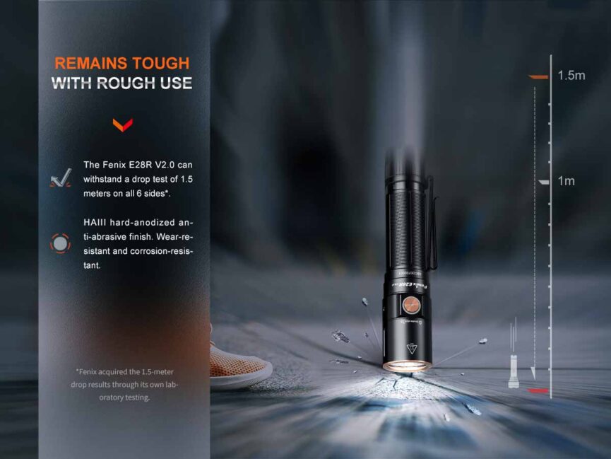 Fenix E28R V2.0 Rechargeable EDC Flashlight