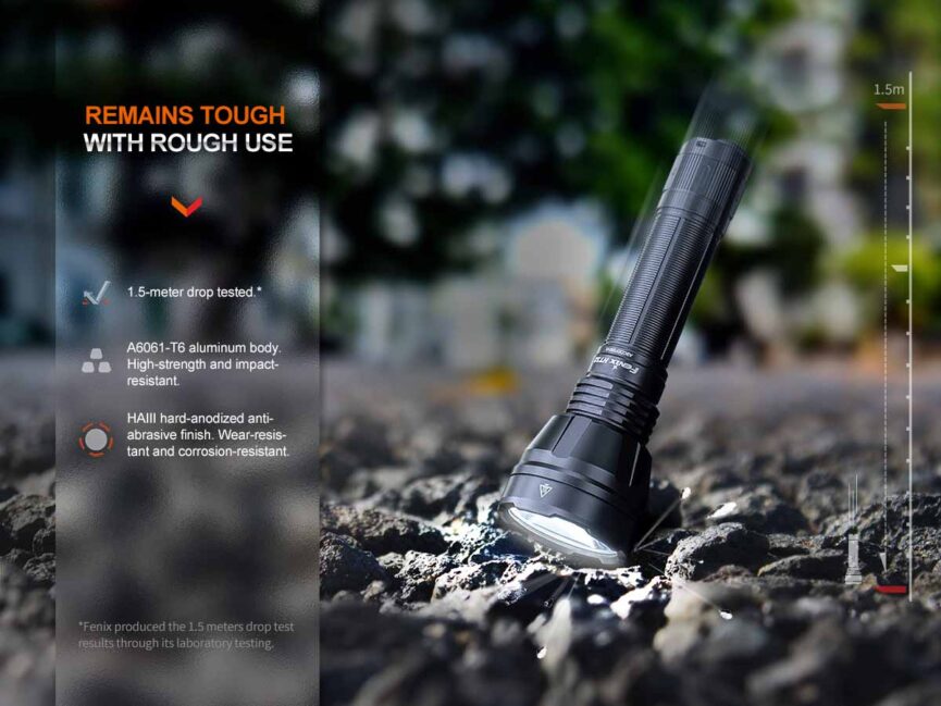 Fenix HT32 Flashlight with Red/Green LEDs