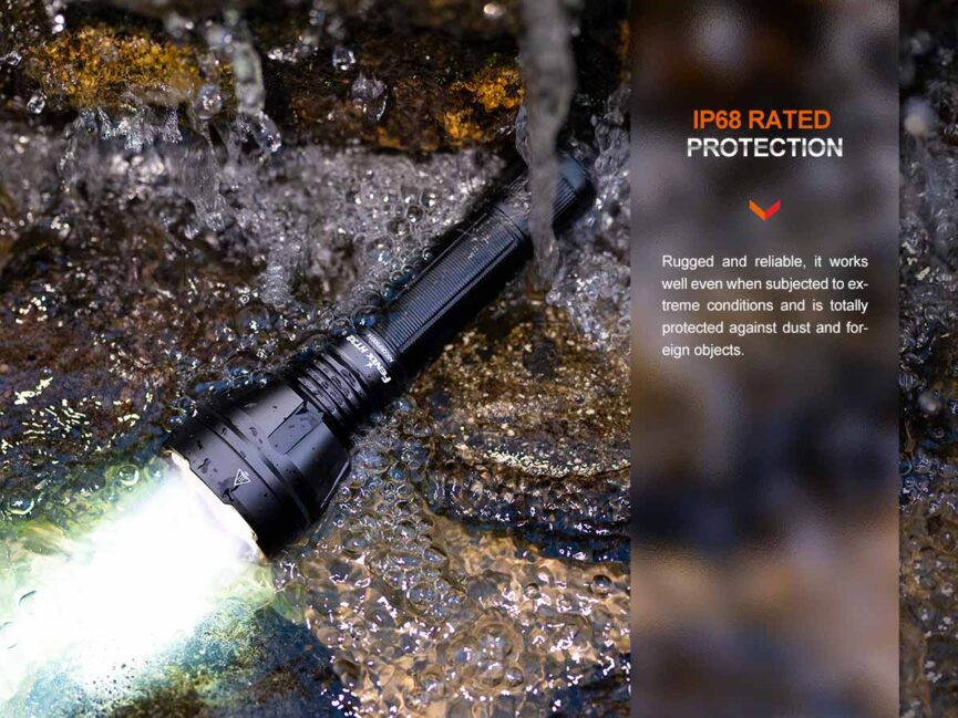 Fenix HT32 Flashlight with Red/Green LEDs