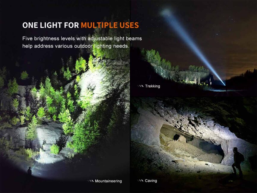 Fenix LD45R Adjustable Beam Flashlight
