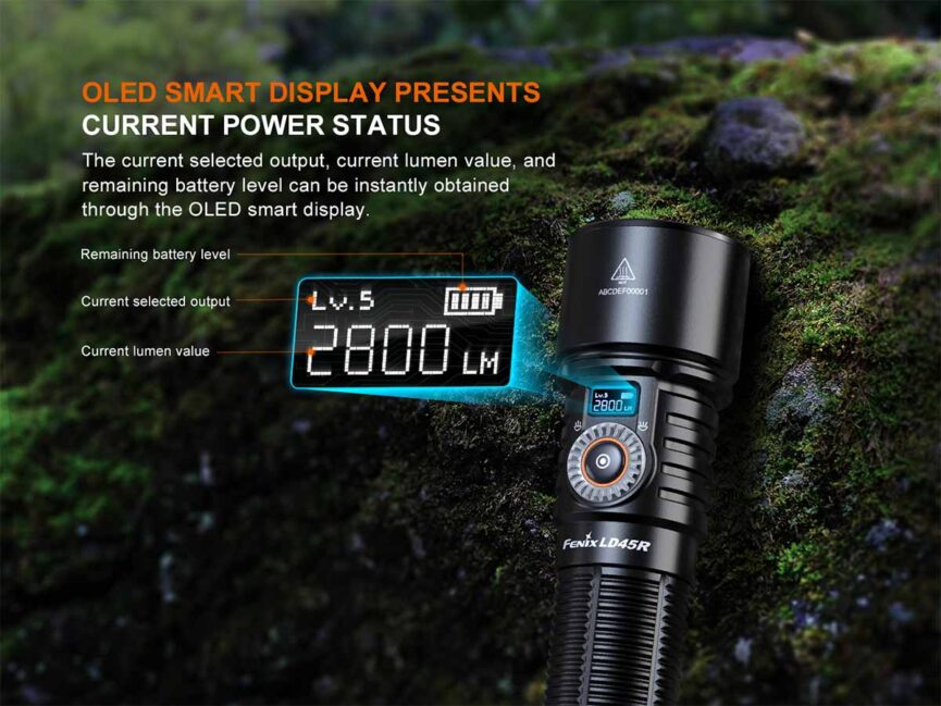 Fenix LD45R Adjustable Beam Flashlight
