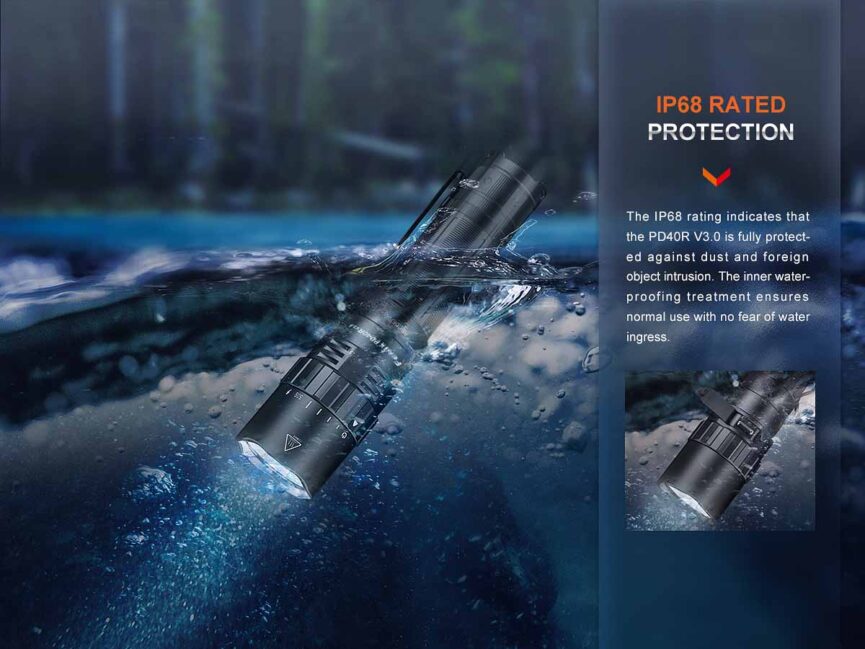 Fenix PD40R V3.0 Rechargeable Flashlight