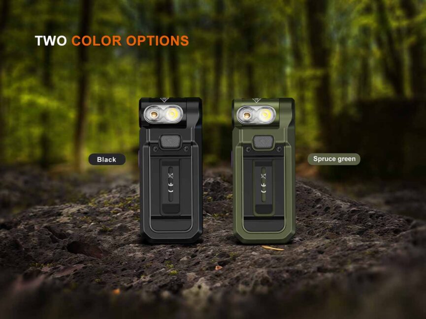 Fenix SW05R-UV Clip On Flashlight with UV Light