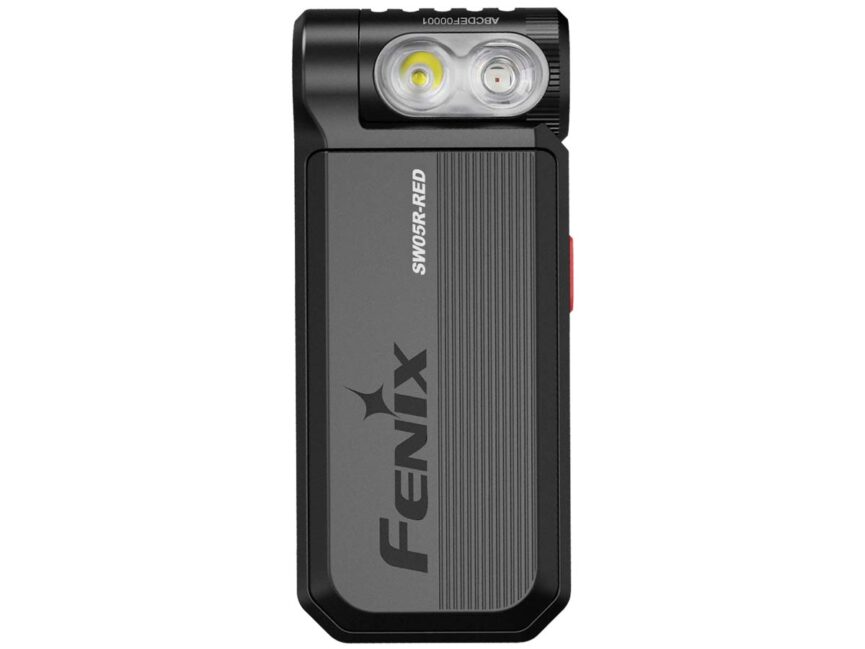 Fenix SW05R-RED Clip On Flashlight with Red Light