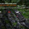 Fenix SW05R-RED Clip On Flashlight with Red Light