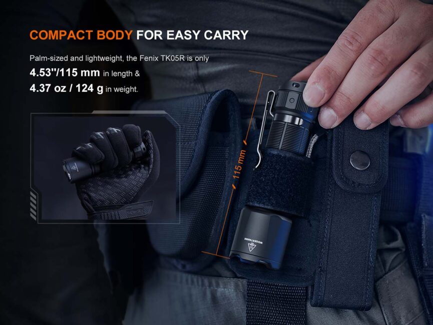 Fenix TK05R Tactical EDC Flashlight