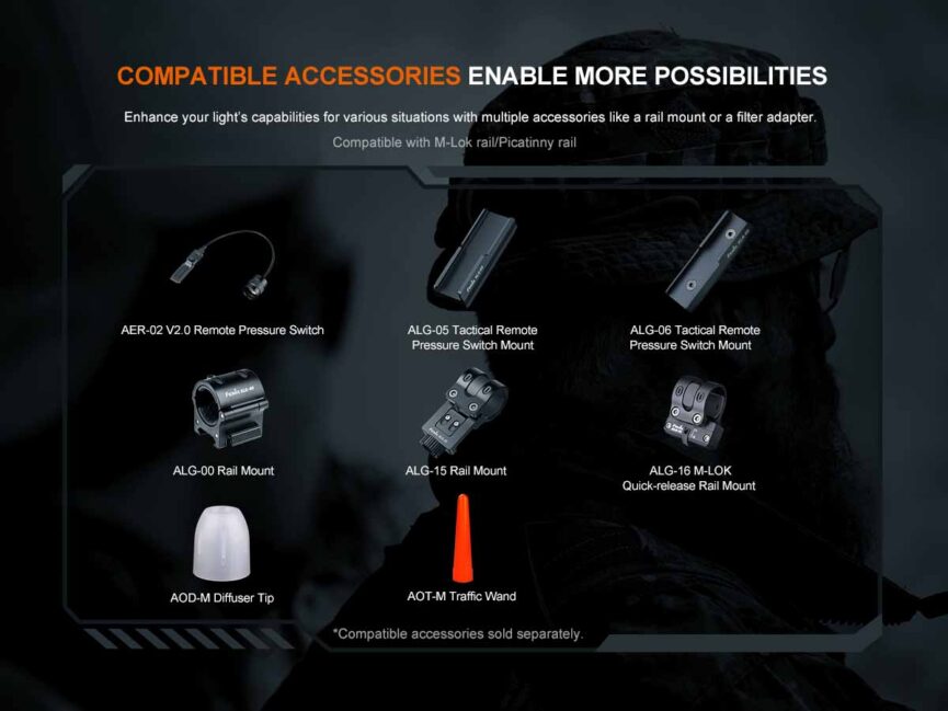 Fenix TK11R Rechargeable Tactical Flashlight