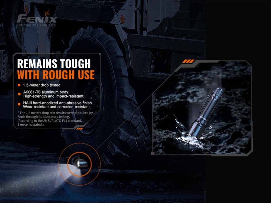 Fenix TK20R V2.0 Rechargeable Tac Flashlight
