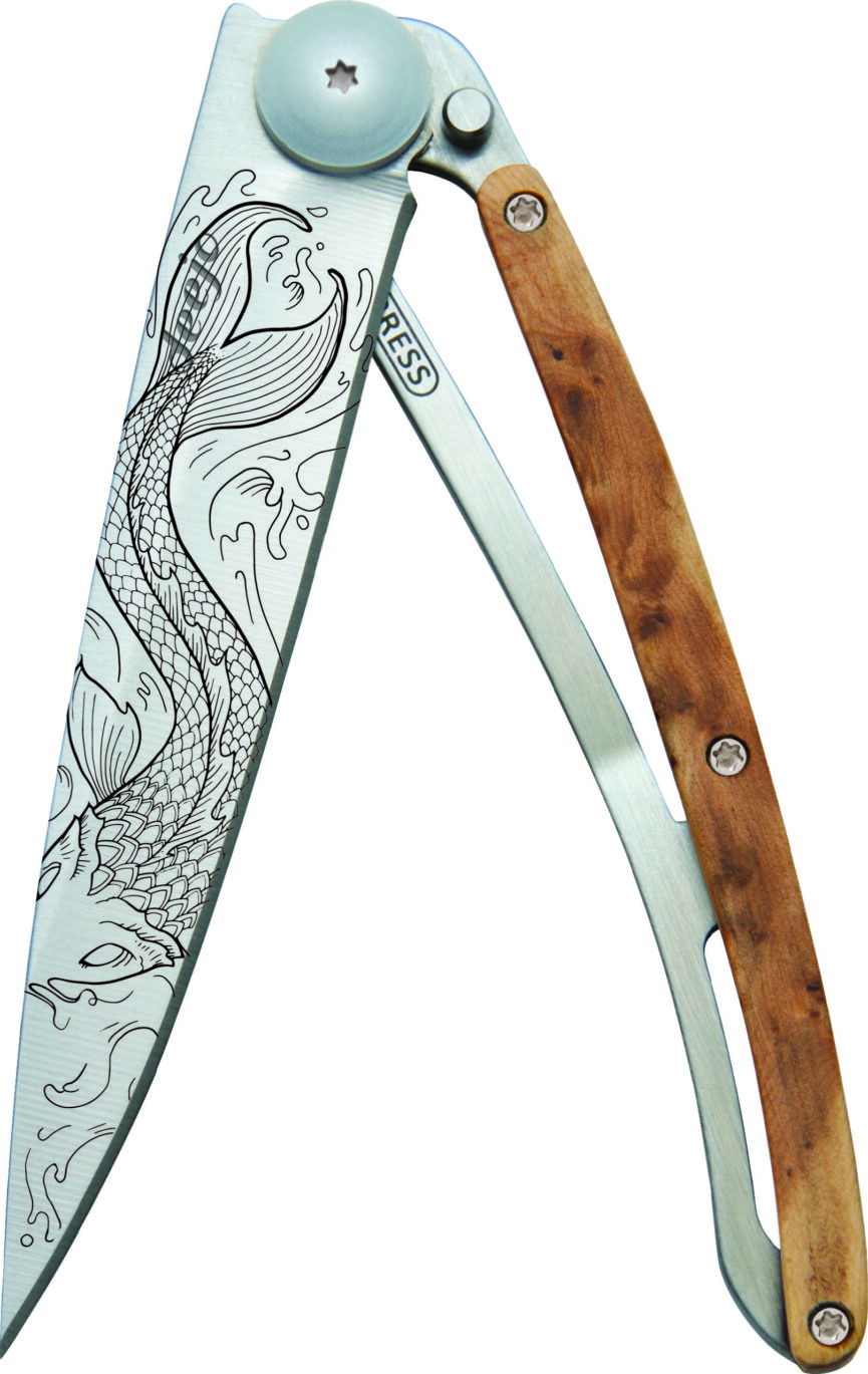 Deejo 37g, Juniper Wood / Fish