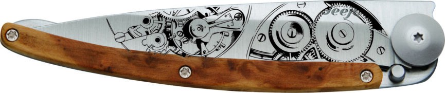Deejo 37g, Juniper Wood / Watch Movement