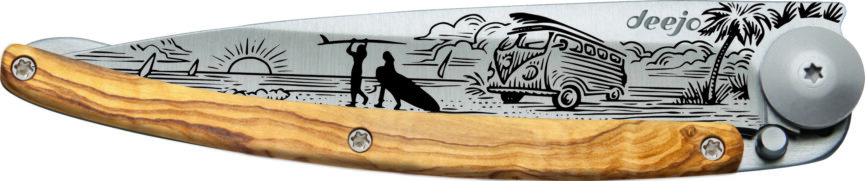 Deejo 37g, Olive Wood / Van Life