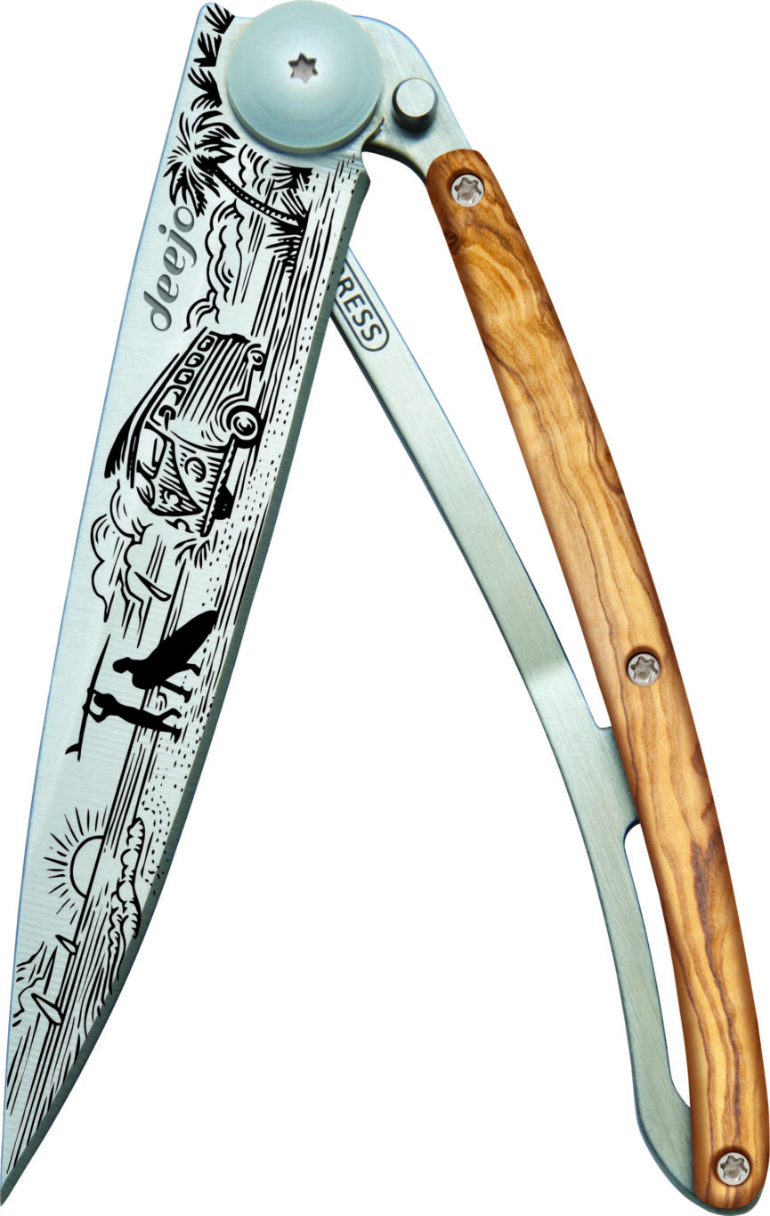 Deejo 37g, Olive Wood / Van Life