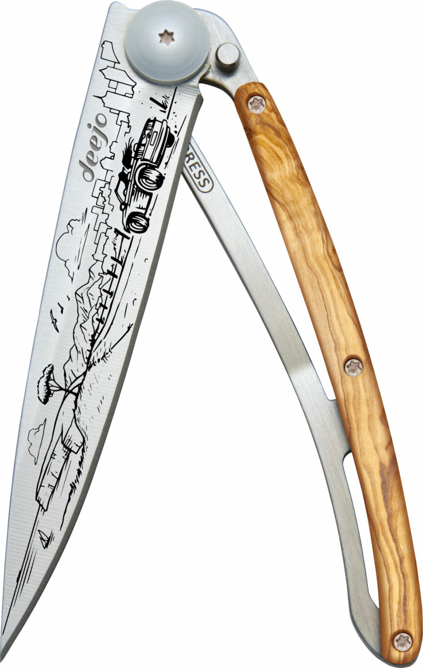 Deejo 37g, Olive Wood / Highway One (NEW)