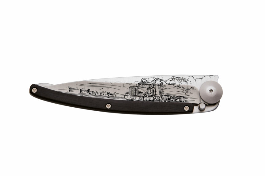 Deejo 37g, Ebony Wood / American Truck (NEW)