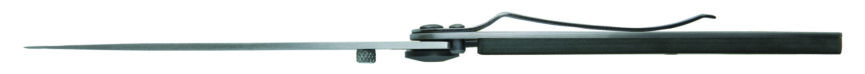 Deejo Serrated 37g, Carbon Fiber