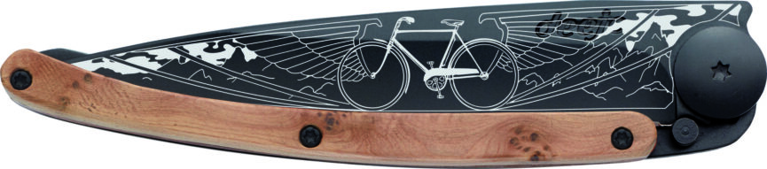 Deejo 37g, Juniper Wood / Bicycle