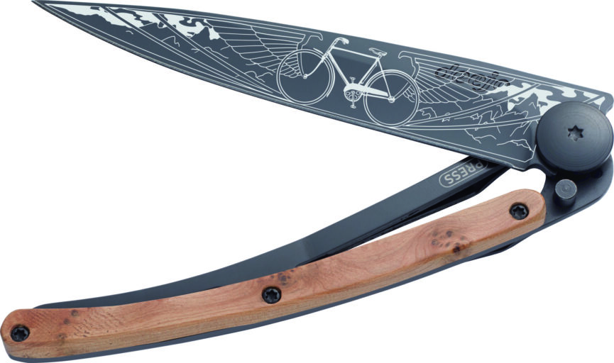 Deejo 37g, Juniper Wood / Bicycle