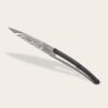 4 Deejo Steak Knives, Ebony Wood / Japanese