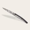 4 Deejo Steak Knives, Ebony Wood / Japanese
