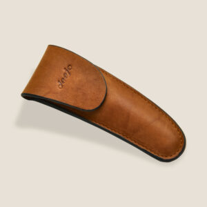 Deejo 37g, Belt Leather Sheath, Natural