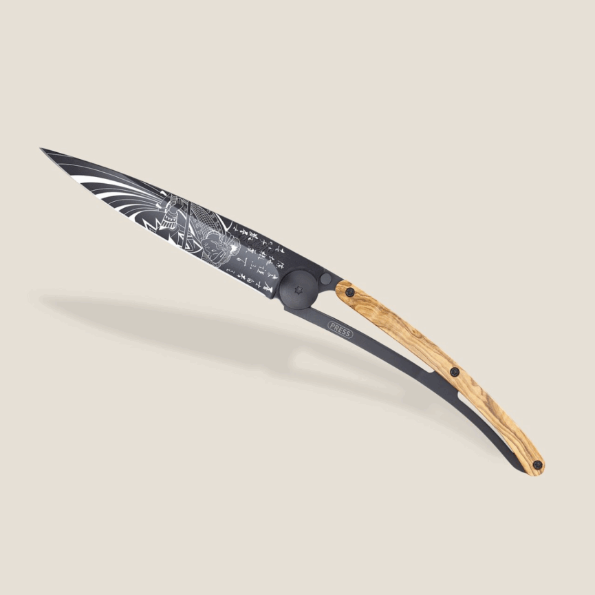 Deejo 37g, Olive Wood / Samurai