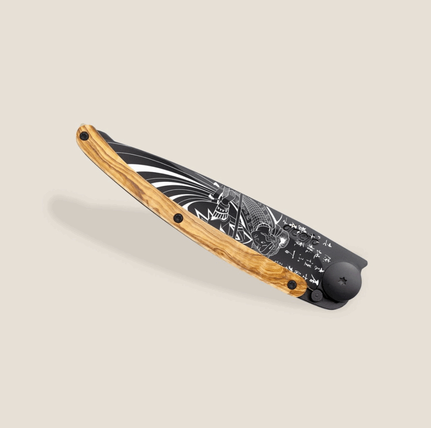 Deejo 37g, Olive Wood / Samurai