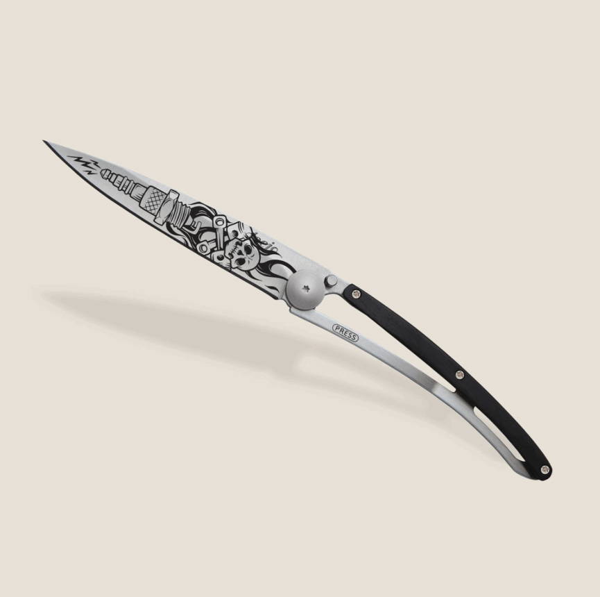 Deejo 37g, Ebony Wood / Biker