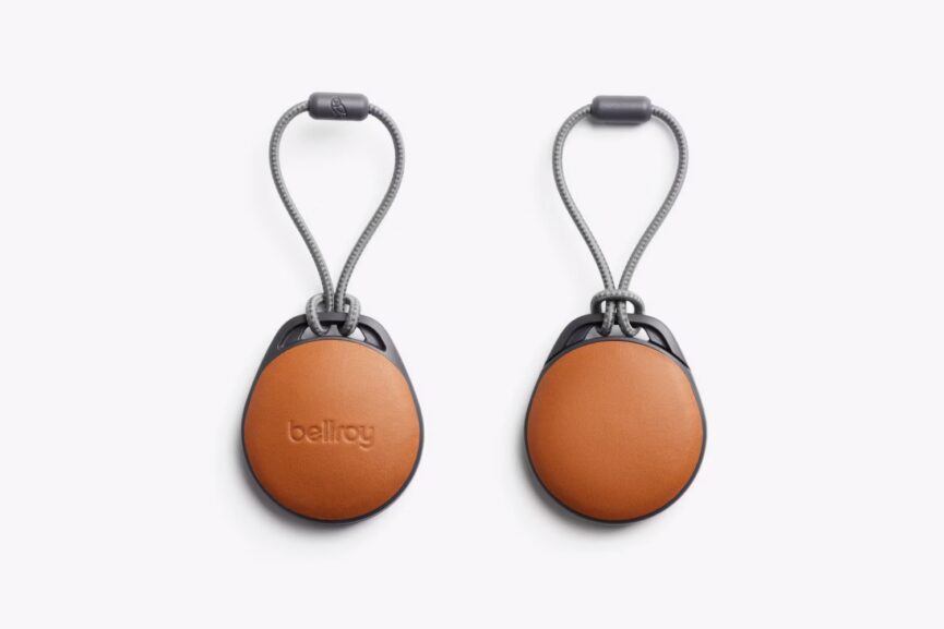 Bellroy - LEATHER CASE FOR AIRTAG (terracotta)