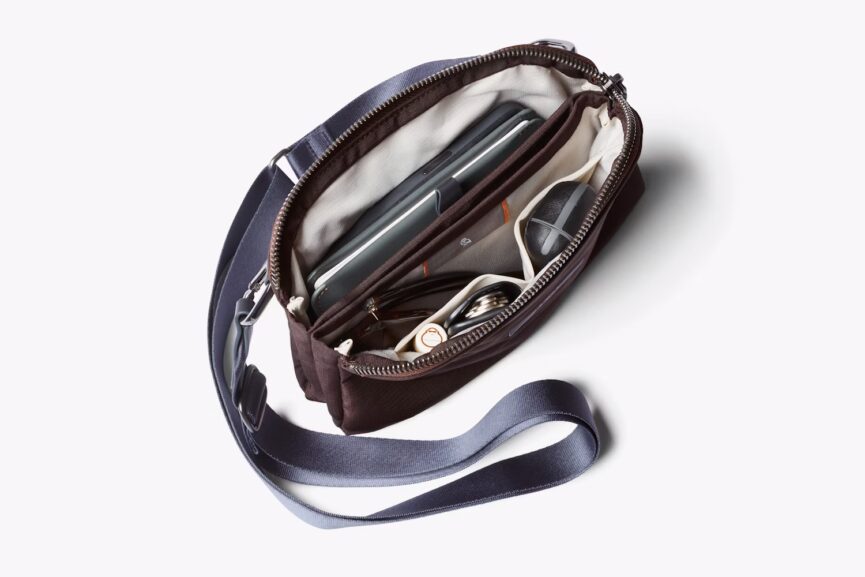Tokyo Side Bag (deep plum) - Bellroy