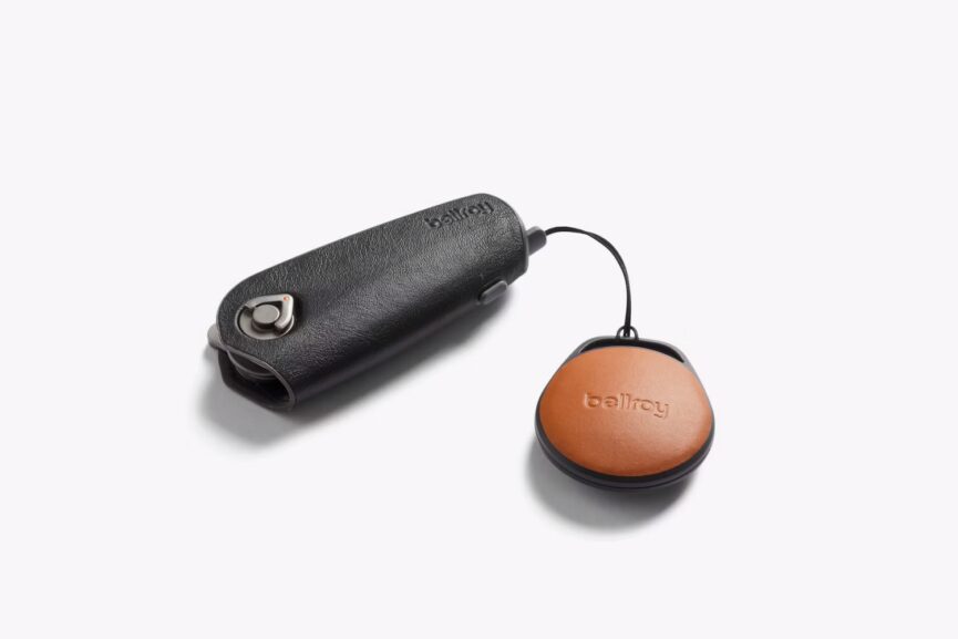 Bellroy - LEATHER CASE FOR AIRTAG (terracotta)