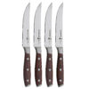 Avanta Pakkawood 4 Piece Fine Edge Steak Knife Set