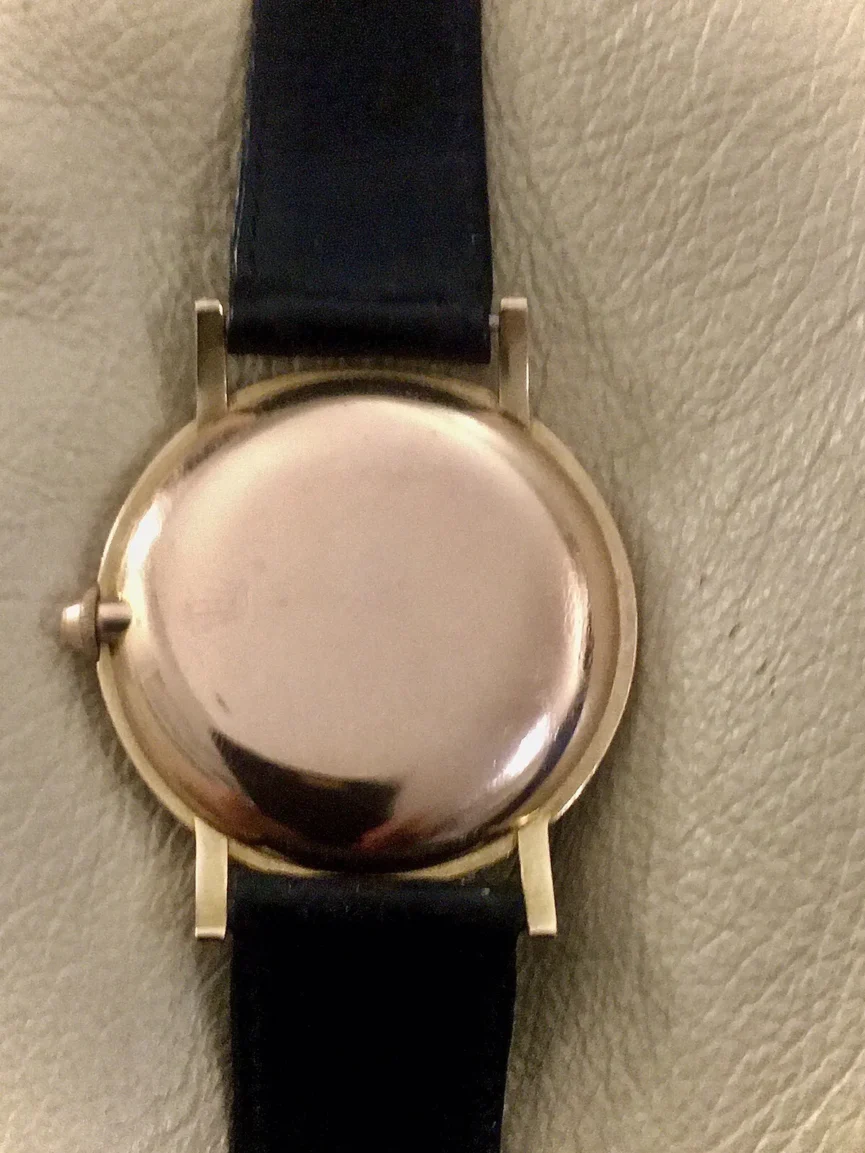 Vintage Rolex 4325 14K Rose Gold Jumbo Watch- Serviced - Exc. Original Condition