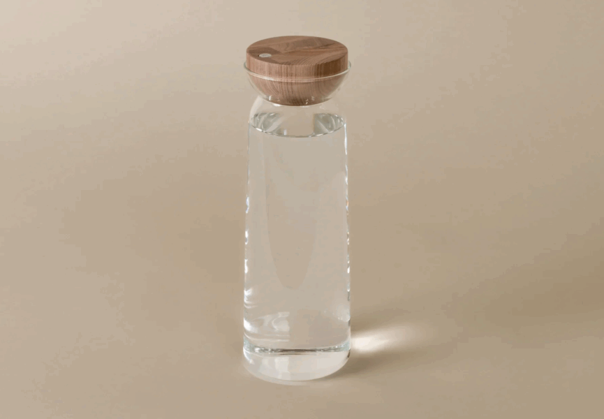 Holcomb - Teeter carafe (clear glass)