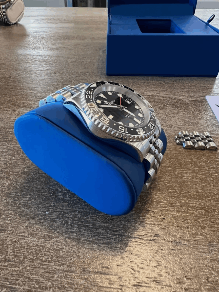 Squale Y1545 GMT 30 Atmos GMT Black 40mm Automatic Wat