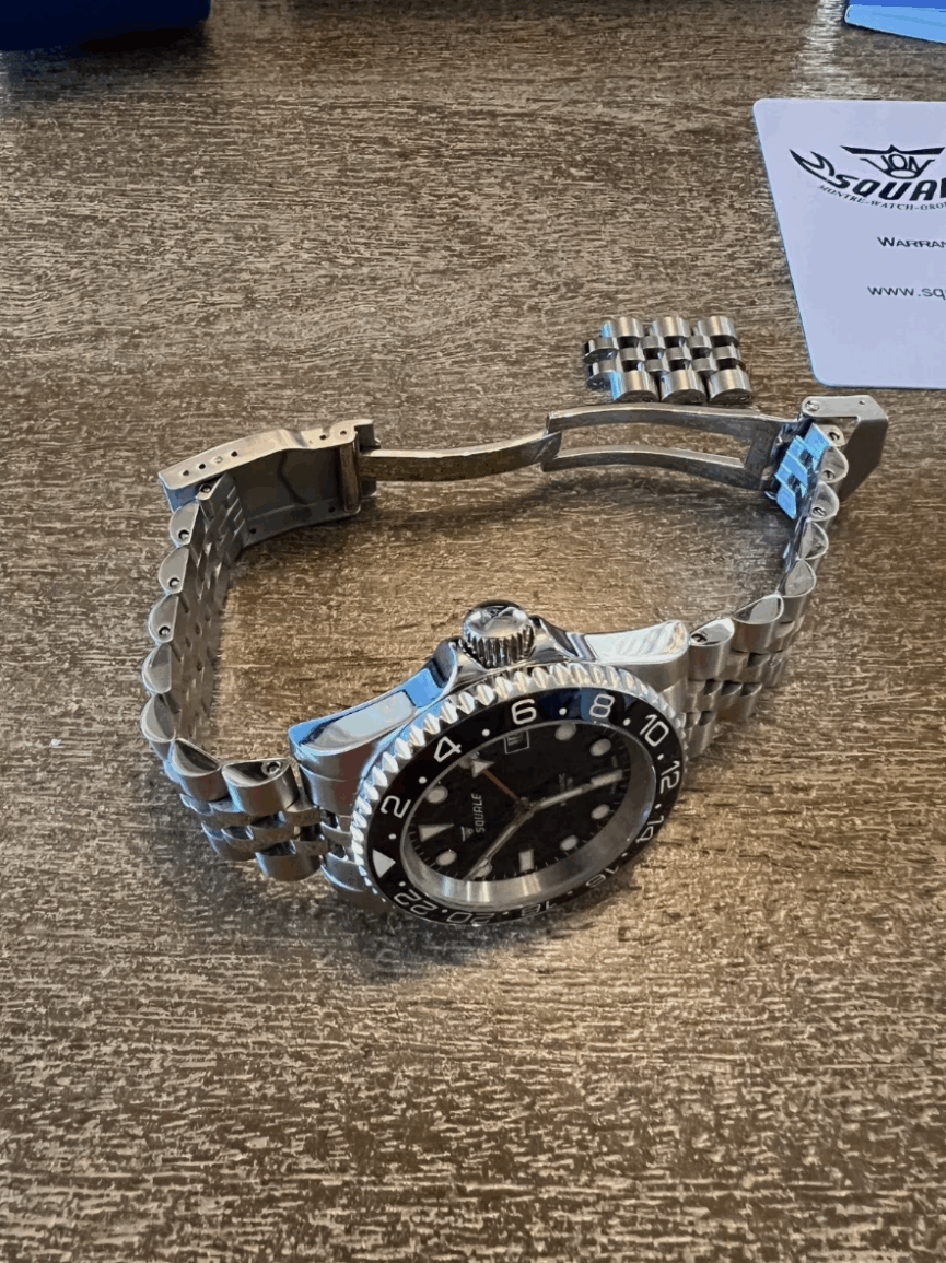 Squale Y1545 GMT 30 Atmos GMT Black 40mm Automatic Wat