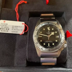 TUDOR 70150 Black Bay P01 Automatic 42mm Diver - Excellent - Full Set B&P