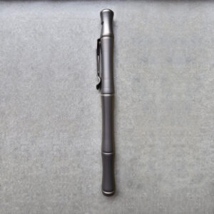 Titanium Alloy Tactical Survival Bamboo-looking Whistle-pen