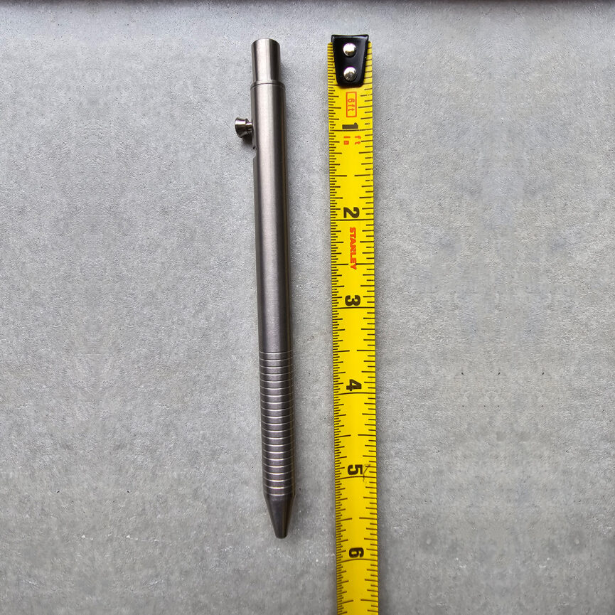 Casual Tactical Titanium Alloy Gun Pen