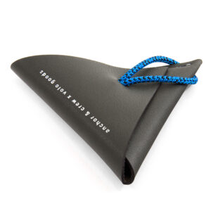 Falcon Grey Dunster Leather and Rope Coin Purse