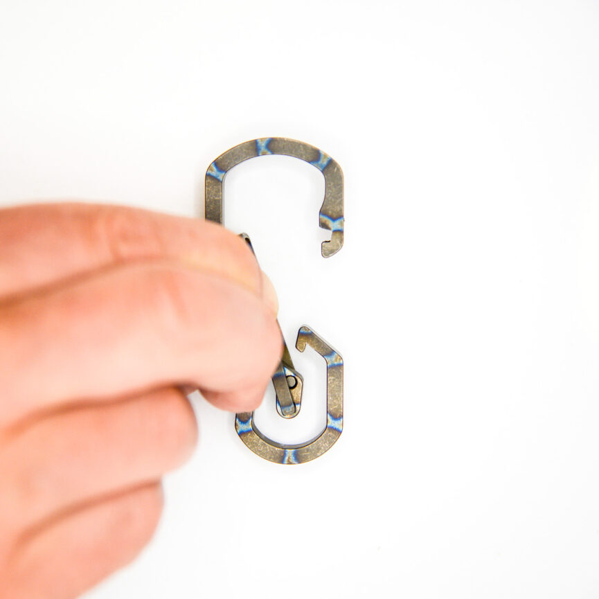 Big Titanium Carabiner for Every Day Carry