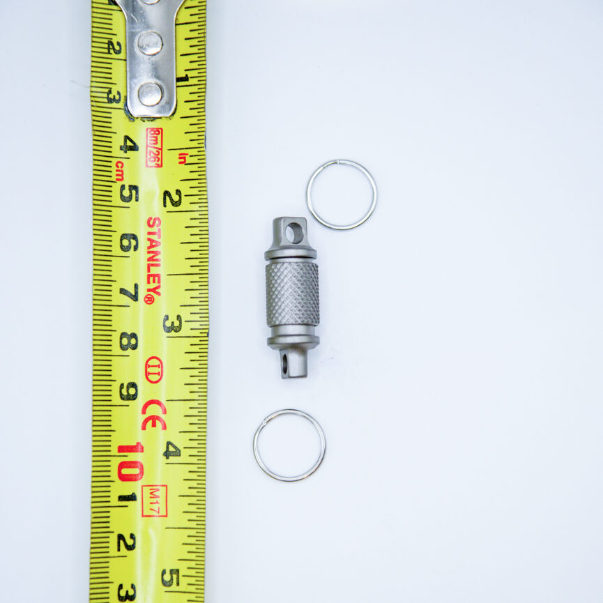 Titanium Alloy Detachable Keychain Key Holder