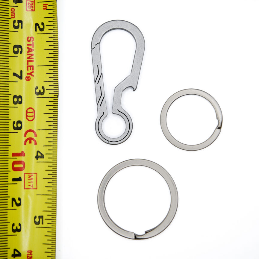 Titanium TC4 Keychain Carabiner