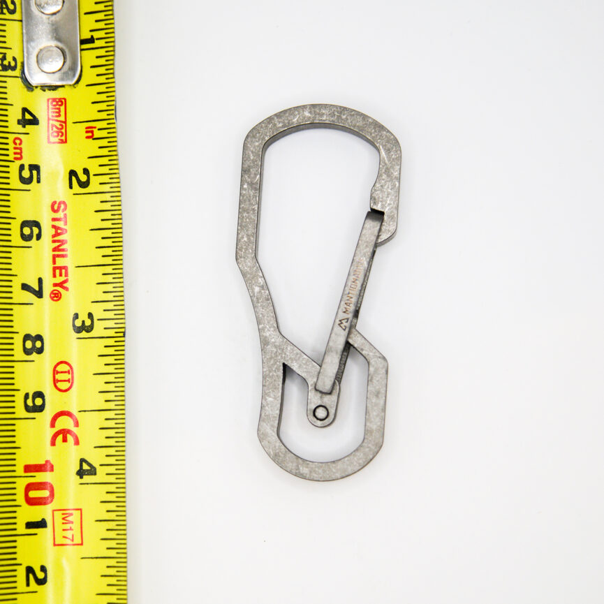 Big Titanium Carabiner for Every Day Carry