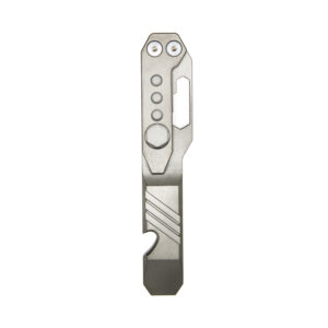 Titanium Multitool Prybar in Dark Gray and Sandblasted