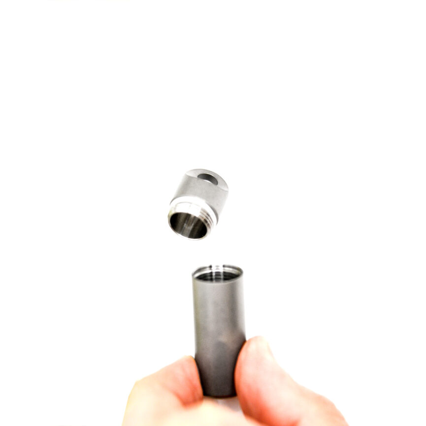 Titanium Keychain Mini Waterproof Container