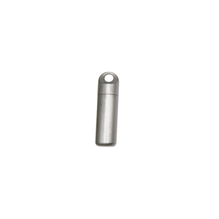Titanium Keychain Mini Waterproof Container