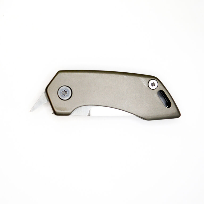 Mini Keychain Titanium Folding Knife D2 Blade